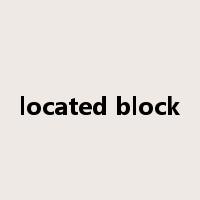 located block是什么意思
