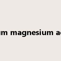 Calcium magnesium acetate是什么意思
