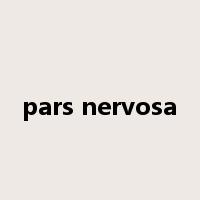 pars nervosa是什么意思