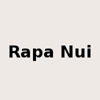 Rapa Nui是什么意思