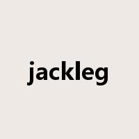 jackleg是什么意思