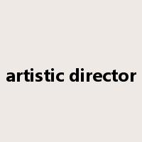 artistic director是什么意思