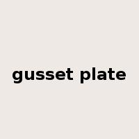 gusset plate是什么意思