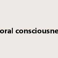 moral consciousness是什么意思