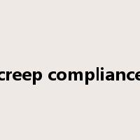 creep compliance是什么意思