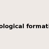 geological formation是什么意思