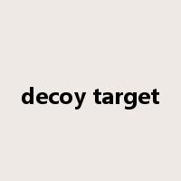 decoy target是什么意思