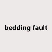 bedding fault是什么意思