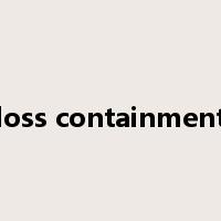 loss containment是什么意思