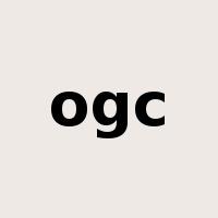 ogc是什么意思