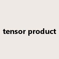 tensor product是什么意思