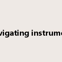navigating instrument是什么意思