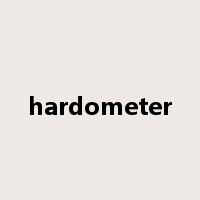 hardometer是什么意思