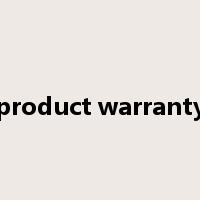 product warranty是什么意思