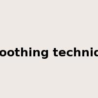 smoothing technique是什么意思