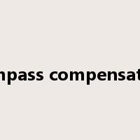 compass compensation是什么意思