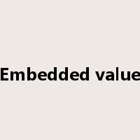 Embedded value是什么意思
