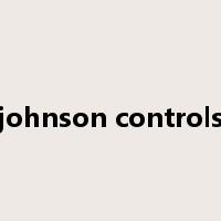 johnson controls是什么意思