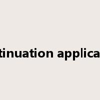 continuation application是什么意思