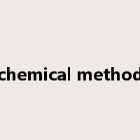 chemical method是什么意思