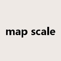 map scale是什么意思