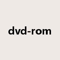 dvd-rom是什么意思