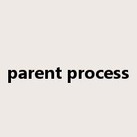 parent process是什么意思