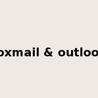 foxmail & outlook是什么意思
