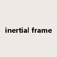 inertial frame是什么意思