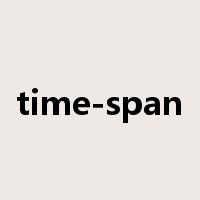 time-span是什么意思