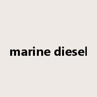 marine diesel是什么意思
