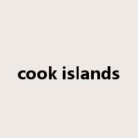 cook islands是什么意思