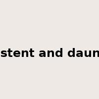 persistent and dauntless是什么意思