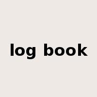 log book是什么意思