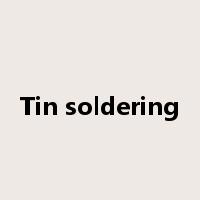 Tin soldering是什么意思