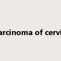 carcinoma of cervix是什么意思