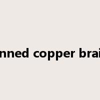 tinned copper braid是什么意思