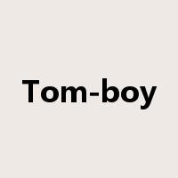 Tom-boy是什么意思