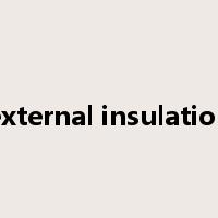 external insulation是什么意思