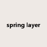 spring layer是什么意思