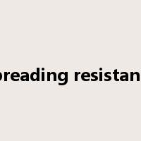 spreading resistance是什么意思