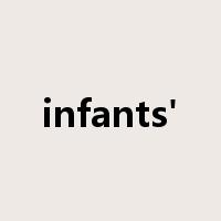 infants'是什么意思