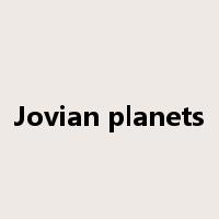 Jovian planets是什么意思