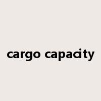 cargo capacity是什么意思