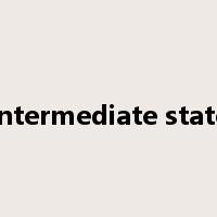 intermediate state是什么意思