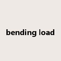 bending load是什么意思
