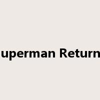 Superman Returns是什么意思
