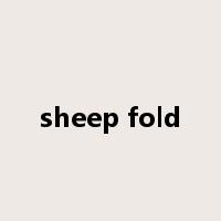 sheep fold是什么意思