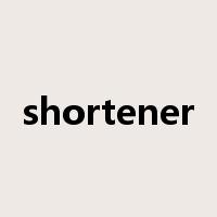 shortener是什么意思