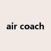 air coach是什么意思